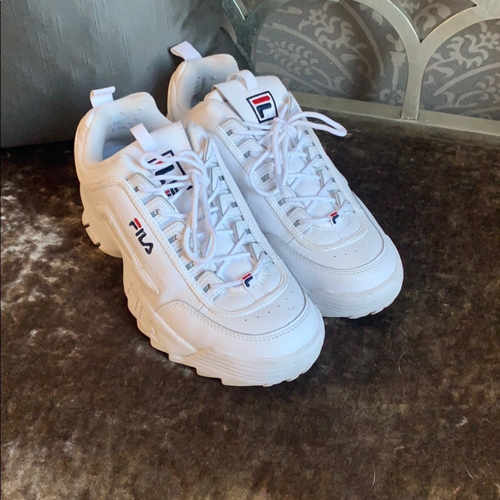 FILA White Chunky Shoe